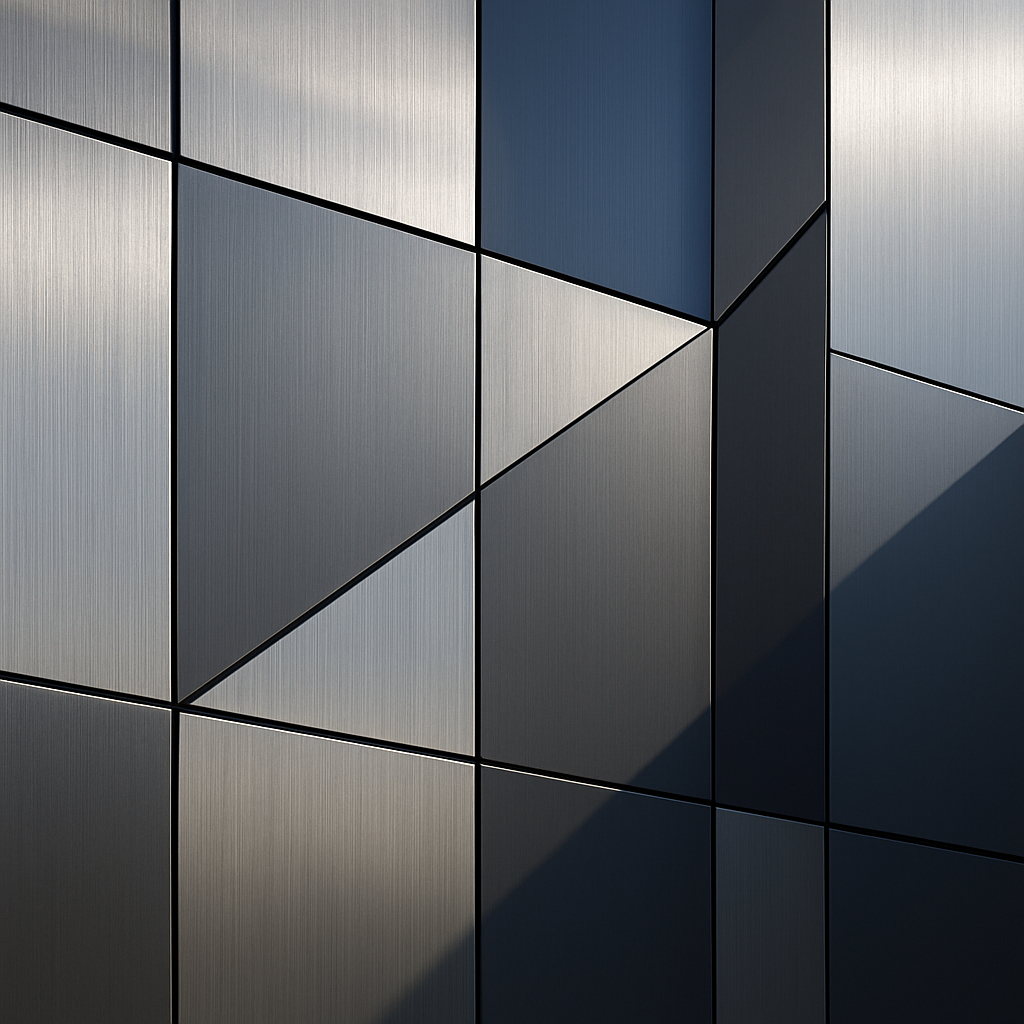 Rivestimento metallico composito moderno